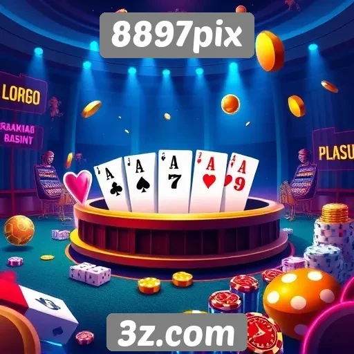 Exploração dos jogos de casino no 8897pix